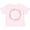 AD-Pink, variant on Inktastic C Monogram Alphabet Letter Rose Floral Wreath Girls Toddler T-Shirt