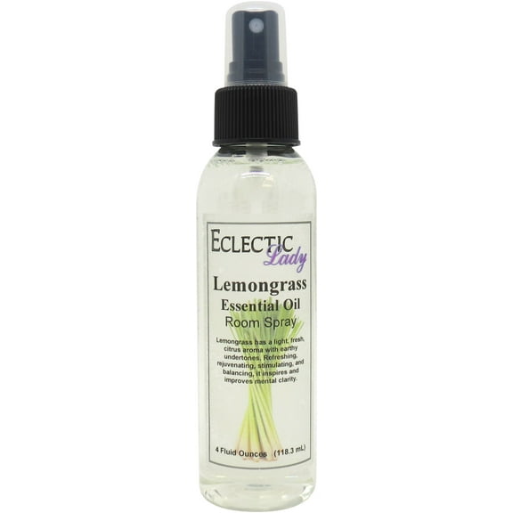 Lemongrass Room Spray by Eclectic Lady, 16 Ounces, Fragrant Aromatic Room Mist For Home, Room, Office