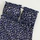 thumbnail image 4 of Traje de baño de una pieza para mujer Traje de baño con cordones y estampado floral azul,l Feliz Sencillez, 4 of 5