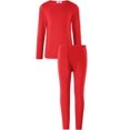 thumbnail image 2 of Arshienr Boys Thermal Underwear Set 2-Piece Base Layer Fleece Lined Long Johns Top Bottom Warm Set for Cold Weather, 2 of 8