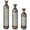 Gold + White + Metal, variant on Artisanal Fire-Finished Metal Vases Set of 3 Tall Rustic Floor Vases for Modern Farmhouse Decor, Handcrafted Burned Texture Red Metal, 28.35 to 20.47 Inch