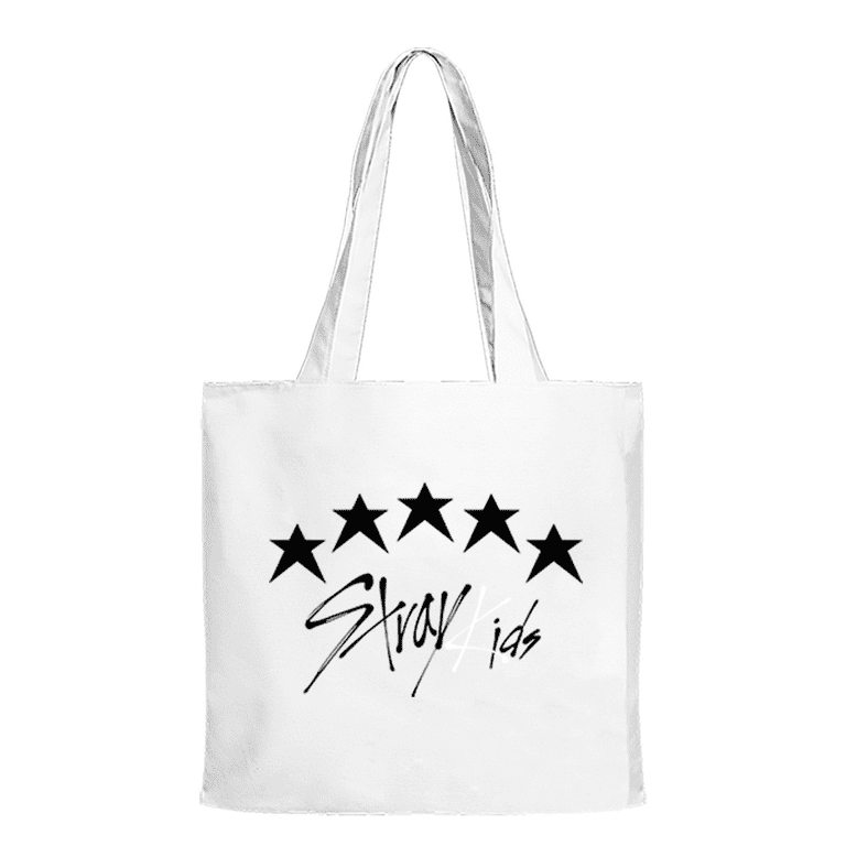 Kpop Stray Kids SKZ Tote 5-Star Album Logo Merch Shoulder