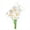 WH1, variant on Fake Flowers Silk Flowers 10Pcs Faux Calla Lily for Outdoor Mini PU Calla Lily Flower Simulation Flower Home Decoration Photography Props