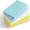 6pc-Pastel, variant on 3 x 5 in Large Sticky Notes, 76 x 127 mm Assorted Self-Stick Pads for Notebook,Office,Home,80 Sheets/Pad