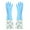 Blue, variant on Antqov Cleaning Gloves, Large Non-Slip Dishwashing Gloves for Women Reusable Household Dish Gloves for Kicthen, Bathroom, Cleaning Tools