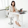 thumbnail image 5 of Carolayne Adjustable 360° Swivel Vanity Stool for Makeup & Bedroom, 5 of 7
