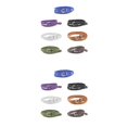 thumbnail image 1 of Sonducket Cinturón de cintura para mujer, correa de decoración para vestido femenino, patrón de giro único, cinturón de PU, colores caramelo, ejercito verde 2piezas Sonducket CBP040347, 1 of 1