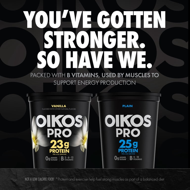 Oikos Pro 23g Protein, Vanilla Yogurt-Cultured Ultra-Filtered Milk