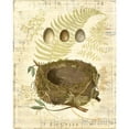 thumbnail image 3 of Vision Studio 15x18 Black Modern Framed Museum Art Print Titled - Melodic Nest and Eggs I, 3 of 5