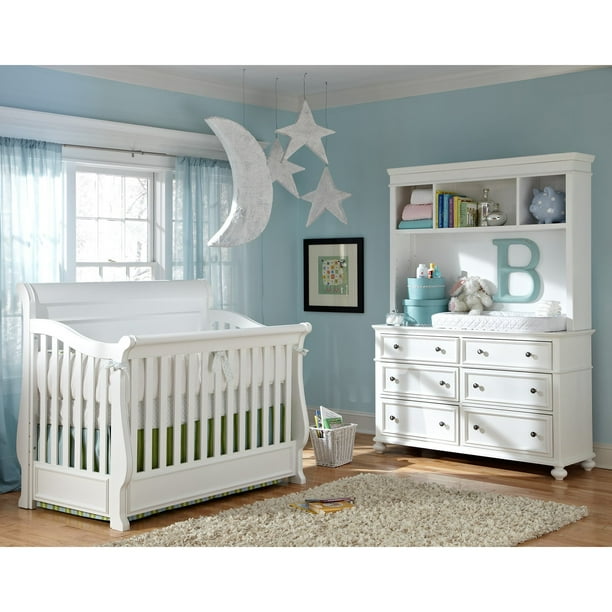 Legacy Classic Madison 4 In 1 Convertible Crib Collection White