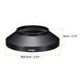 thumbnail image 2 of Uxcell 39mm Lens Hood, Wide Angle Matte Surface Anti-reflective Inside Hood, Black, 2 of 7