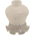 thumbnail image 1 of Monument 2489644 Tulip-Style Ceiling Fan Light Replacement Glass, Grape Pattern, 5 in., 1- 0.5 in. Fitter, 4 per Box, 1 of 1