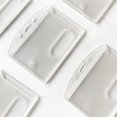 thumbnail image 2 of 2 Pcs Porte-Cartes d'Identité Transparent Protecteur de Badge Durable avec Mousqueton Rétractable, 2 of 5