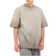 thumbnail image 2 of Playera Elvqul Caballero de Color Sólido Caqui Manga Corta Gym Algodón Cuello Redondo Casuales, 2 of 9