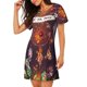 thumbnail image 2 of Fotbe Beautiful Dreamcatcher1 Bata de Dormir para Mujer con Estampado, Camisón de Algodón de Manga Corta, Ropa de Dormir Casual, 2 of 6