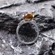 thumbnail image 1 of 1 Uds. Anillo abierto de ágata de Jade de cristal Natural con cuentas de transferencia anillo de descompresión giratorio Wmkox8yi sjalhkljlk2767, 1 of 2
