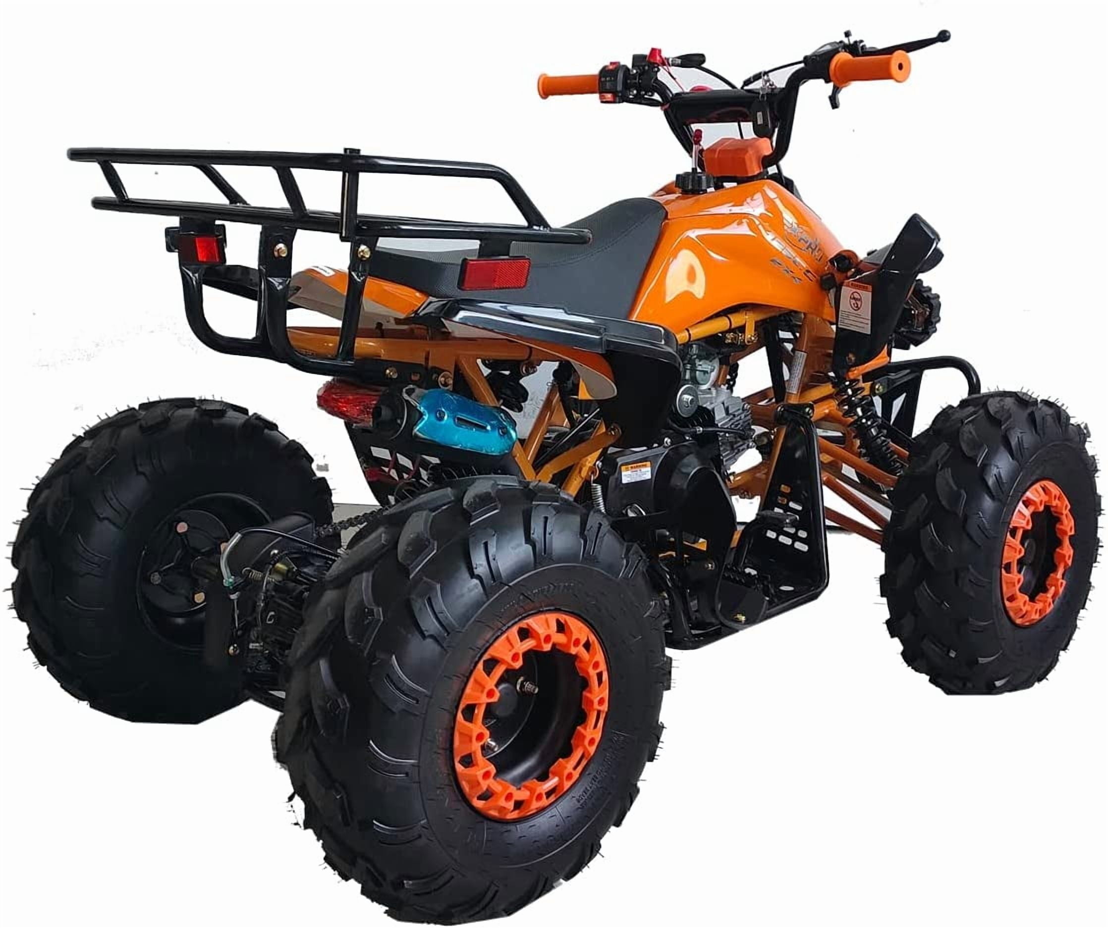 X-Pro Brand New 125cc Gas ATV, Automatic Transmission w/Reverse Remote Control Big 19"/18" Tires