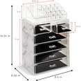 thumbnail image 5 of Sorbus (4 Large, 3 Small Drawers, Marble Case), 5 of 6