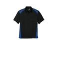 thumbnail image 3 of CornerStone Unisex Select Snag-Proof Two Way Colorblock Pocket Polo | Collared Work Shirt for Men & Women, Casual Short Sleeve Top for Golf & Tennis, 3 of 4