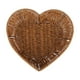 thumbnail image 2 of Cesta de almacenamiento de plástico con forma de corazón con imitación de enredaderas - Cesta para frutas y verduras - Bandeja para bocadillos y dulces - Cesta para pan - Bandeja de almacenamiento mul, 2 of 7