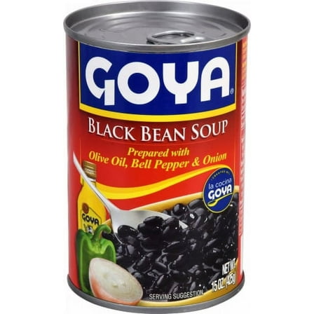 Pack of 2 - Goya Black Bean Soup 15 oz
