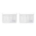 thumbnail image 3 of Naiovety Bolsa de malla de almacenamiento para refrigerador, gancho organizador colgante, soporte para frutas, bolsillo para artículos diversos de PP, Blanco 2piezas Naiovety CBP162700, 3 of 5