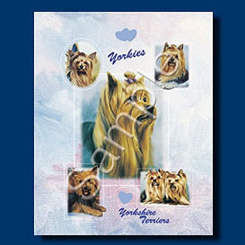 New Yorkshire Terrier Dog Gift Bag Set 10 Large Bags Yorkies By Ruth Maystead 
