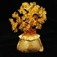 thumbnail image 2 of Árbol de Dinero Amarillo Yotijar Cristales Base de Racimo 7,48 pulgadas, 2 of 10