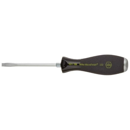 

Wiha Tools 5.5 x 100 mm. Hd Slotted Screwdriver Micro Finish