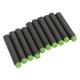 thumbnail image 1 of Soft Shots, Straight Trajectory 200PCS Refill Darts Shots 70mm Black And Green High Performance  For Outdoor ANGGREK EVA Foam Shots, 1 of 8