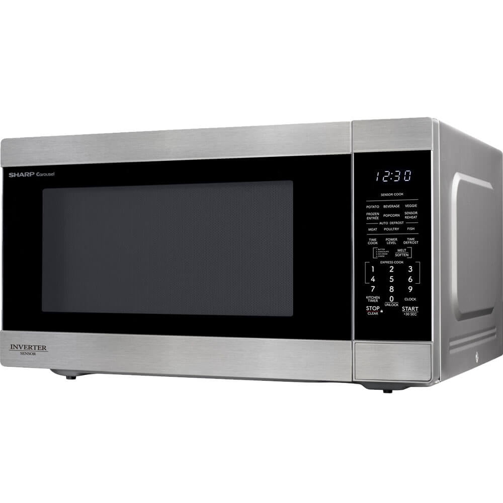 Sharp SMC2266HS 2.2 Cu. Ft. Stainless Steel Countertop Microwave