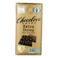 thumbnail image 1 of Chocolove Xoxox - Premium Chocolate Bar - Dark Chocolate - Extra Strong - 3.2 oz Bars - Case of 12, 1 of 2