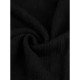thumbnail image 5 of DARING DIVA Women's Vintage Bolero Cardigan Button Up Shrug Sweater M Black, 5 of 6