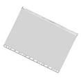 thumbnail image 4 of serony 10 Pieces Zipper Pouch Container Convenient PVC Documents Pouches Document Holding Bag Storage Containers for Home Office School B5, 4 of 4
