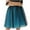 Blue, variant on Mrat Summer Boho Skirts Fashion Women's Large Gauze Pleated Half Skirt Gauze Skirt Puffy Skirt Floral Beach Skirts S-144 Sky Blue XL