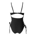 thumbnail image 6 of XIYON One Piece Swimsuit For Women Adjustable Drawstring Strappy Monokini Bathing Suit For Beach Pool Summer Water Activities Swim Suits 2026, 6 of 6