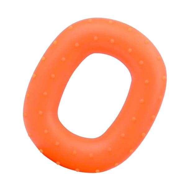 Fortalecedor de agarre de mano, pelota de agarre para entrenamiento de dedos, estirador de muñeca Naranja 50LB