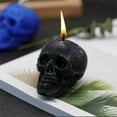 thumbnail image 6 of Vikakiooze Silicone 3D Halloween Skull Candle Making Mold Aromatherapy Soap Wax Resin Mould, Halloween Decorations, 6 of 9