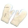 thumbnail image 3 of Faux Furs Mittens Winter Gloves for Women Thick Cotton Lined Warm Winter Gloves for Women Girl Birthday Christmas Gift, 3 of 18