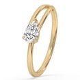 thumbnail image 2 of 0.50 to 3 Carat Pear Cut E VS1 Lab Grown Diamond Split Shank Solitaire Ring, 2 of 4