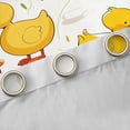 thumbnail image 4 of Castle Fairy Yellow Duck Black Out Curtains for Boys Girls,Rustic Farmhouse Animal Curtains Pack of 2 (42x63 Each),Cartoon Cute Bedroom Curtains,Breathable Home Decor, 4 of 6