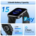 thumbnail image 6 of Smart Watches for Women Men with Bluetooth Call 1.91" HD Full Touch Screen Fitness Tracker Waterproof Activity Tracker Smartwatch for iPhone Android Phones, 6 of 8