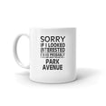 thumbnail image 2 of Thinking about My PARK AVENUE Driver Coffee Tea Ceramic Mug 15oz, 2 of 3