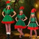 thumbnail image 4 of 110 cm Disfraces Disfraz de Elfo para Niñas Disfraces de Navidad para Niños, 4 of 5