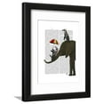 thumbnail image 1 of Elephant and Penguin Framed Print Wall Art by Fab Funky Sold by Art.Com, 1 of 5