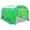 GREEN, 10x7x6 FT, variant on YardGrow 10' x7' x6' Tunnel Greenhouse Large Greenhouse Walk in Outdoor Gardening Hot Greenhouse w/ Roll-up Zippered Entry Door and 4 Roll-up Side Windows