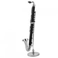 thumbnail image 2 of Modèle Miniature de Clarinette Basse Instruments de Musique Ornements Décoration Présentoir, 2 of 5