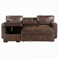 thumbnail image 5 of Living Room Modern Polyester Reversible Pull Out Sofa Bed 273 Lbs, 5 of 11