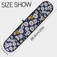 thumbnail image 3 of Yayeee Double Oven Mitt Kitchen Heat Resistant Baking 35" x7" Quilted Cotton Glove, Retro Daisy Pattern, 3 of 6