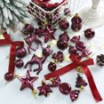 thumbnail image 7 of NWOKYZGH Christmas Decoration Glossy Ball Plastic Ball Pendant 45 Pieces Set, 7 of 7